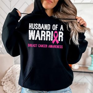 Husband Of A Warrior Breast Cancer Awareness Support Squad Hoodie 2 3