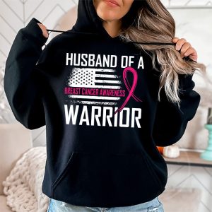 Husband Of A Warrior Breast Cancer Awareness Support Squad Hoodie 2 4