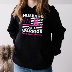 Husband Of A Warrior Breast Cancer Awareness Support Squad Hoodie 3 7