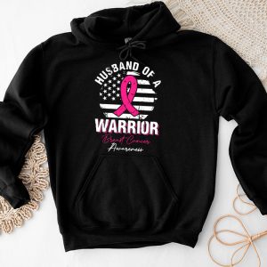 Husband Of A Warrior Breast Cancer Awareness Support Squad Hoodie 4 1