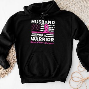 Husband Of A Warrior Breast Cancer Awareness Support Squad Hoodie 4 2