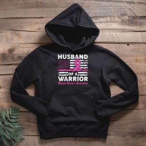 Husband Of A Warrior Breast Cancer Awareness Support Squad Hoodie 5 2