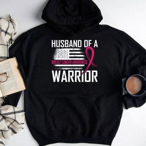 Husband Of A Warrior Breast Cancer Awareness Support Squad Hoodie 6 4