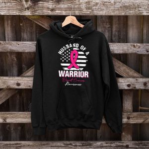 Husband Of A Warrior Breast Cancer Awareness Support Squad Hoodie 9 1