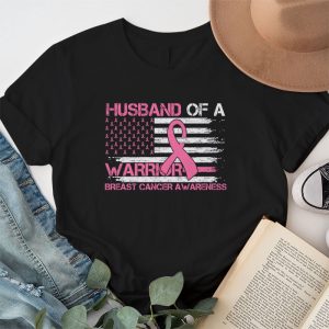 Husband Of A Warrior Breast Cancer Awareness Support Squad T Shirt 1 5