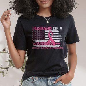 Husband Of A Warrior Breast Cancer Awareness Support Squad T Shirt 2 5