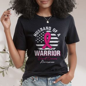 Husband Of A Warrior Breast Cancer Awareness Support Squad T Shirt 2 6