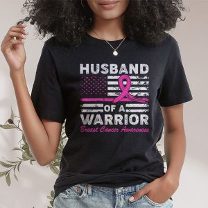 Husband Of A Warrior Breast Cancer Awareness Support Squad T Shirt 2 7