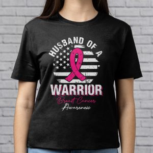 Husband Of A Warrior Breast Cancer Awareness Support Squad T Shirt 3 6