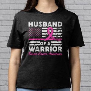 Husband Of A Warrior Breast Cancer Awareness Support Squad T Shirt 3 7