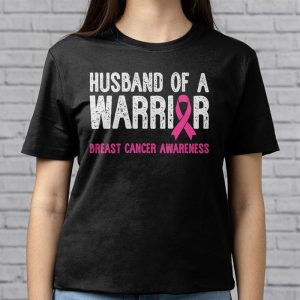 Husband Of A Warrior Breast Cancer Awareness Support Squad T Shirt 3 8