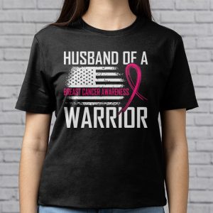 Husband Of A Warrior Breast Cancer Awareness Support Squad T Shirt 3 9