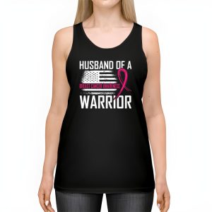 Husband Of A Warrior Breast Cancer Awareness Support Squad Tank Top 2 4