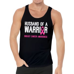 Husband Of A Warrior Breast Cancer Awareness Support Squad Tank Top 3 3