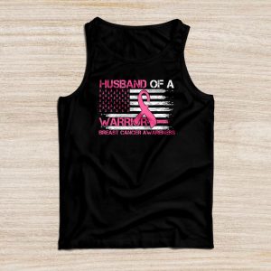 Husband Of A Warrior Breast Cancer Awareness Support Squad Tank Top