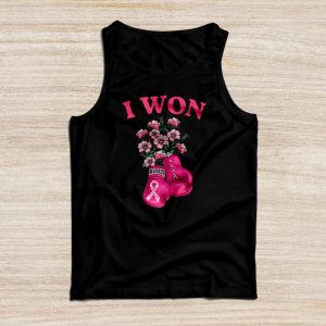 Breast Cancer Shirt Ideas I Won Support Pink Ribbon Survivor Tank Top 2