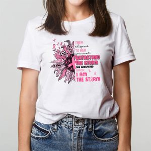 IM The Storm Warrior Pink Ribbon Women Breast Cancer T Shirt 3 5