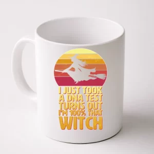 I'm 100 That Witch DNA Test Funny Halloween Coffee Mug