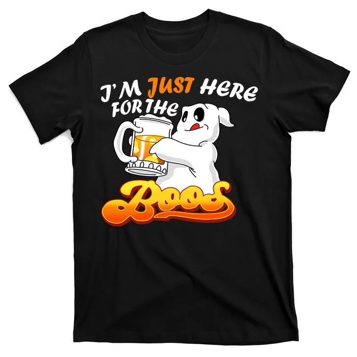 I'm Just Here For The Boos Fun Halloween Unisex T-Shirt For Adult Kids