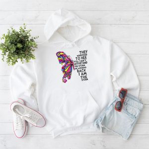 Im The Storm Warrior Pink Ribbon Women Breast Cancer Hoodie 1 6