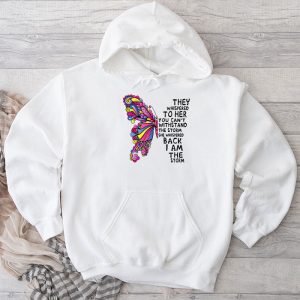 Breast Cancer Awareness Ideas Whispered Back I’m The Storm Perfect Hoodie 3