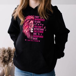 Im The Storm Warrior Pink Ribbon Women Breast Cancer Hoodie 3 4