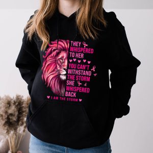 Breast Cancer Ribbon Warrior I Am The Storm Special Hoodie 1