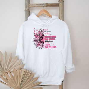 Im The Storm Warrior Pink Ribbon Women Breast Cancer Hoodie 4 1