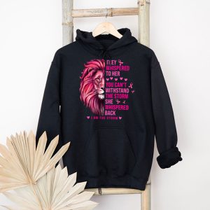 Im The Storm Warrior Pink Ribbon Women Breast Cancer Hoodie 4