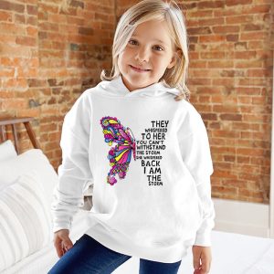 Im The Storm Warrior Pink Ribbon Women Breast Cancer Hoodie 7 1