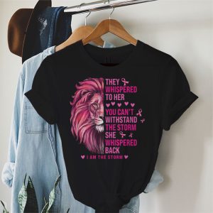 Im The Storm Warrior Pink Ribbon Women Breast Cancer T Shirt 4 1