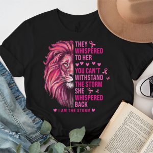 Im The Storm Warrior Pink Ribbon Women Breast Cancer T Shirt 5 1