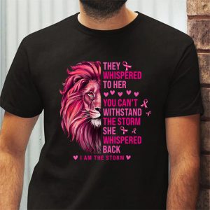 Im The Storm Warrior Pink Ribbon Women Breast Cancer T Shirt 6 1