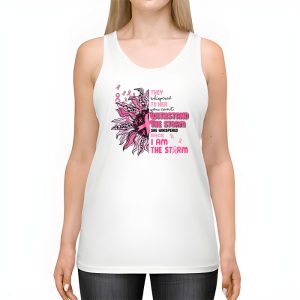 Im The Storm Warrior Pink Ribbon Women Breast Cancer Tank Top 2 1