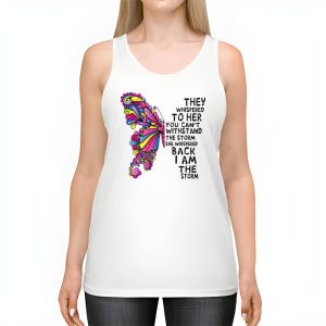 Im The Storm Warrior Pink Ribbon Women Breast Cancer Tank Top 2 2