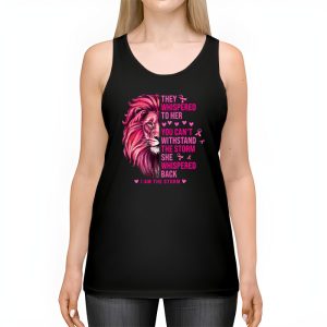 Im The Storm Warrior Pink Ribbon Women Breast Cancer Tank Top 2