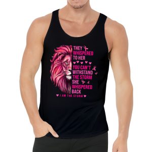 Im The Storm Warrior Pink Ribbon Women Breast Cancer Tank Top 3