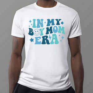 In My Boy Mom Era On Back T Shirt 2 6