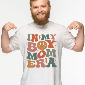 In My Boy Mom Era On Back T Shirt 3 5