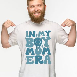 In My Boy Mom Era On Back T Shirt 3 8