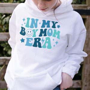 In My Boy Mom Era on back Hoodie 2 1