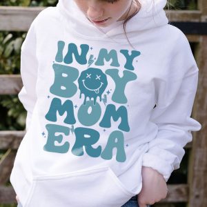 In My Boy Mom Era on back Hoodie 2 3