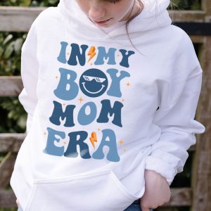 In My Boy Mom Era on back Hoodie 2 4