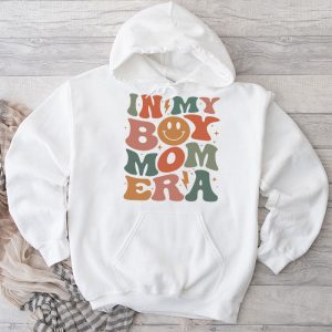 In My Boy Mom Era on back Hoodie 3