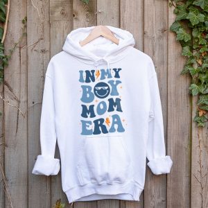 In My Boy Mom Era on back Hoodie 5 4