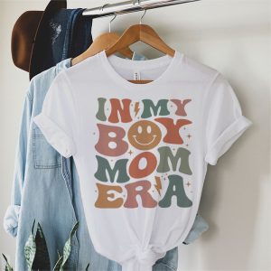 In My Boy Mom Era on back T Shirt 2