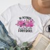 In October We Wear Pink And Watch Football Breast Cancer T-Shirt