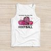 In October We Wear Pink And Watch Football Breast Cancer Tank Top