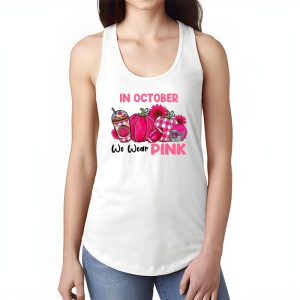 In October We Wear Pink Football Breast Cancer Awareness Tank Top 1 1