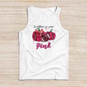 Breast Cancer Shirt In October We Wear Pink American Football Unique Tank Top 1